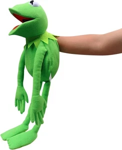 Kermit Frosch Handpuppe, Frosch Plüsch, The Muppets Show, weiche Froschpuppe Puppe S... - Bild 1 von 4