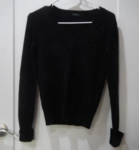 Joseph Kaschmir Pullover schwarz V-Ausschnitt langarm leicht Gr. XXS - Bild 1 von 6