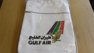 Vintage Gulf Air White Shoulder Bag - Picture 1 of 9