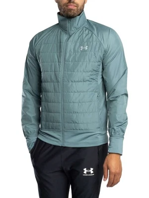 Under Armour Men's Launch Insulated Jacket, Blue - Image 1 of 4