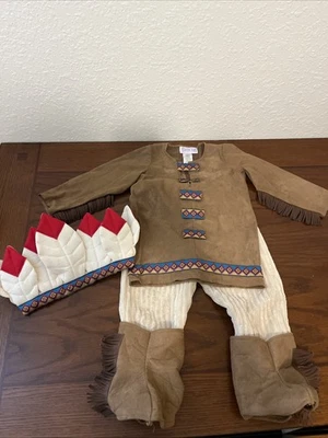 Disfraz de indio nativo americano Princess Paradise talla 18M-2T para niño pequeño Foto 1 de 4