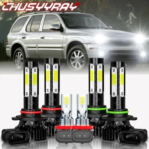 For Buick Rainier 2004-2007 LED Headlight Hi/Low Beam Fog Light Bulbs Combo Kit - Picture 1 of 17