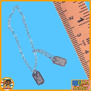 Sherman Tank Loader - Metall Erkennungsmarken - 1/6 Scale Facepool Actionfiguren - Bild 1 von 4