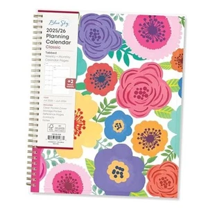 2025-2026 Weekly and Monthly Academic Year Planner Calendar, July 2025 - June - Picture 1 of 8