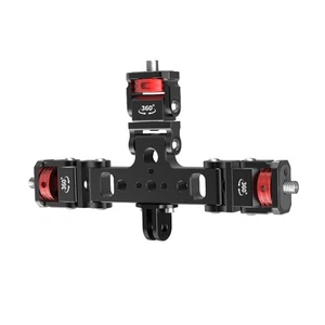 Soporte ajustable de aluminio 1/4 ARRI para cámara de acción GoPro trípode selfie en vivo - Imagen 1 de 32