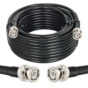 BNC Cable 35ft,Low Loss KMR240 BNC Male to Male Coax Cable 50 Ohm for Antenna... - Picture 1 of 6