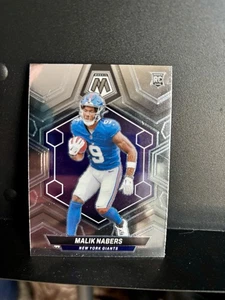 2024 Panini Mosaic - Rookies Malik Nabers #306 Silver Prizm (RC) - Bild 1 von 2