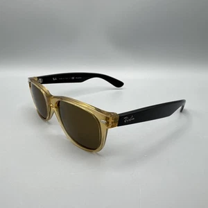 RayBan New Wayfarer RB2132 945/57 55-18-145 Honey NUR RAHMEN / R-Linse RISSIG - Bild 1 von 11