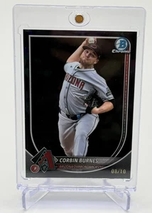 RARO 2025 Zafiro Bowman - Corbin Burnes - Zafiro Negro/10 Diamondbacks - Imagen 1 de 9