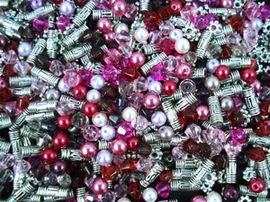 Glass/Metal Beads Mix 50g DIY Jewellery Making Bracelets Earrings - Picture 1 of 2
