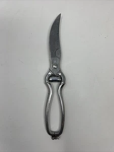 "Tijeras de corte vintage para carne de aves de corral de acero inoxidable Boker 10,5"" EE. UU. T1" - Imagen 1 de 4