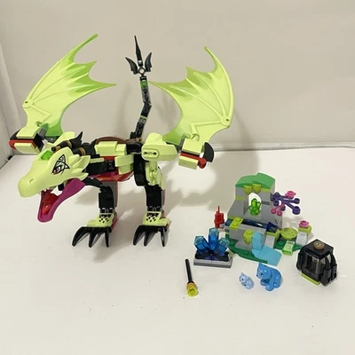 LEGO Elfos El Dragón Malvado del Rey Duende 41183 ¡Con Manual, Construido y Exhibido! Foto 1 de 4