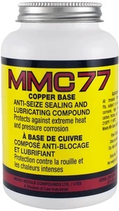 MMC77 Kupferbasis Anti-Seize Schmiermittel Verbindung 2100 ° F (8 Unzen) - Bild 1 von 2