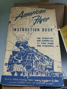 AMERICAN FLYER INSTRUCTION BOOK FROM 1952 - Picture 1 of 6