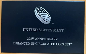 US MINT 225th Anniversary Enhanced UNC Coin Set OGP 210,419 Mintage HURRY - Picture 1 of 9