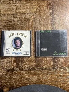 Dr. Dre The Chronic and Chronic 2001 Both Explicit CDs - Foto 1 di 6