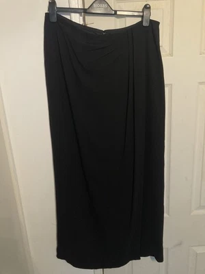 Hobbs Black Midaxi Skirt Size UK 16 - Image 1 of 4