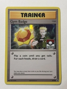 Gym Badge Lt. Surge - XY205 Black Star Promo Karte (Pokemon) Holo - Bild 1 von 2