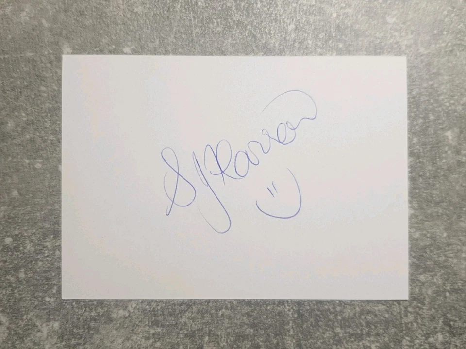 KK m.Orig.AG Sarah Harrow NZL Triathlon 3.WM 94 - Einzel Kurz Rarität! - Bild 1 von 1