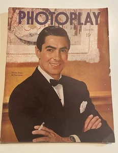 Rivista Photoplay dicembre 1946 Tyrone Power Ronald Reagan Hedy Lamarr - Foto 1 di 8