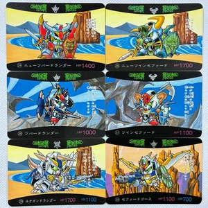 SD Gundam Gundlander Carddass Part2 18 Regular Cards Complete Bandai 1990 Japan - Picture 1 of 8