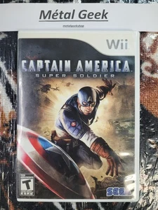 Captain America Super Soldier Wii CIB EN/FR Tested Free Shipping in Canada !! - Picture 1 of 5