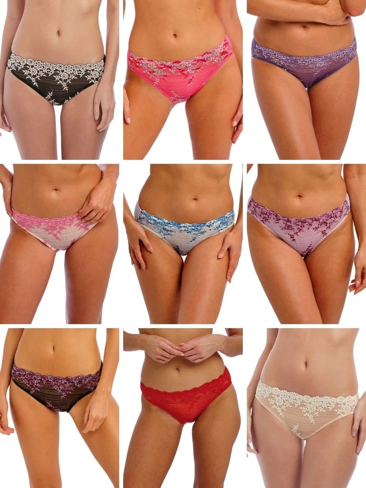 Wacoal Embrace Lace Briefs Bikini Brief Low Rise Sexy Lace Knickers Lingerie - image 1 of 1