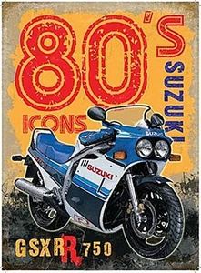 Suzuki GSXR750 Kühlschrankmagnet (og) - Bild 1 von 1