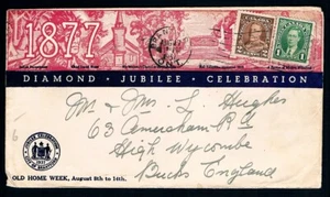 CANADA • 1937 • Diamond Jubilee commemorative cover - Bild 1 von 2