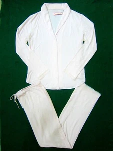 Victoria Secret SLEEPOVER LIGHTWEIGHT Supersoft Modal SHIRT PANT PAJAMAS SET L - Picture 1 of 3