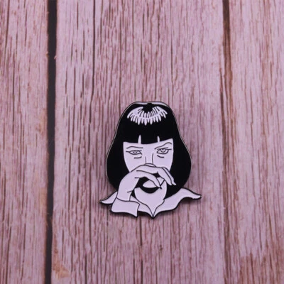 Pulp Fiction Mia Wallace Pin Ansteckpin Emaille Quentin Tarantino