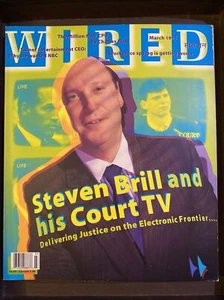 Wired Mag March 1995 Steven Brill Court TV Quantum Computers David Rokeby LikNew - Picture 1 of 3