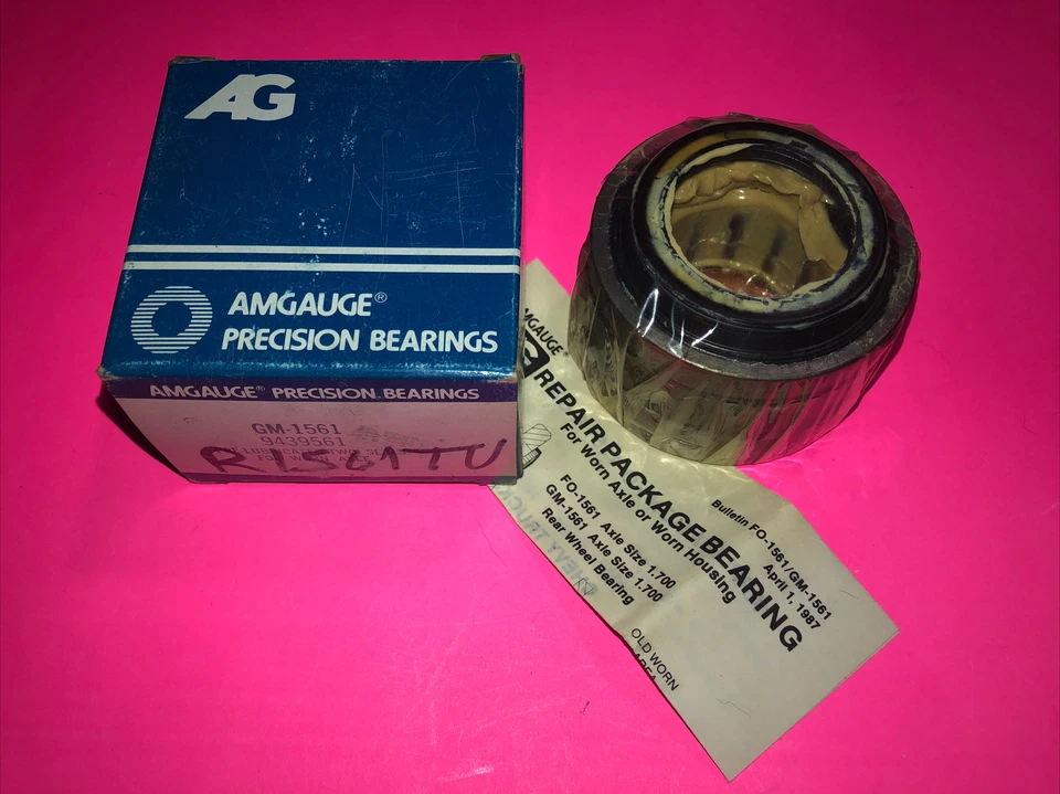 🔥🔥🔥Amgauge GM1561 OEM 9439561 cojinete de rueda para ejes desgastados hecho en EE. UU. Foto 1 de 4