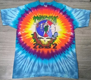 CAMISETA GRATEFUL DEAD OTHER ONE 2002 KEEP TRUCKIN' STEAL YOUR FACE TIE DYE TALLA L - Imagen 1 de 7