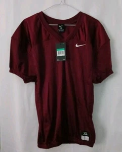 WITH TAGS Boy's Nike Maroon Signature Football V-Neck Jersey Sz. XL  - Picture 1 of 6