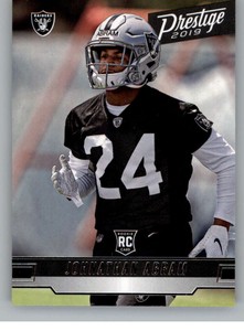2019 Panini Prestige Johnathan Abram Rookie RC #246 NM+ Oakland Raiders