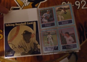 Don Mattingly Album with Cards and booklet and Talking Baseball Card MLB - Picture 1 of 4
