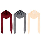 3 Stck. Long Tail Kopfwraps elastische Kappe Turban Piratenmütze für Männer