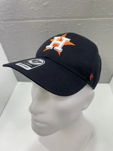 Gorra para hombre HOUSTON ASTROS espalda a presión ajustable negra '47 MVP NUEVA CON ETIQUETAS MLB - Imagen 1 de 11