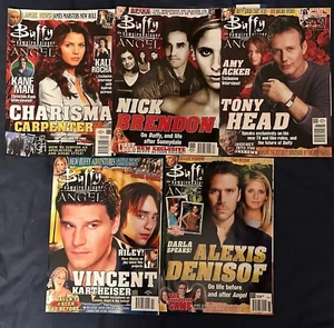 BUFFY THE VAMPIRE SLAYER/ANGEL : COLLECTION 5 ISSUES FROM 05/06 MAGAZINE/POSTERS - Picture 1 of 7