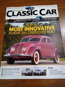 Hemmings Classic Car Magazine SEPTEMBER 2013 TOP 18 MOST INNOVATIVE - Imagen 1 de 3