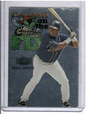 Tony Gwynn Metal Universe Caught on the Fly1999 (rare card)