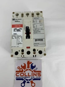 Eaton-Cutler Martello EHD3015L Interruttore 3P 15A 480VAC 14kAIC Serie C - Foto 1 di 6