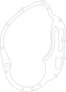 Honda XL175 11394-362-000 Right Crankcase Cover Gasket - Picture 1 of 1