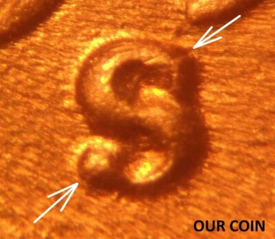 1950-S/S Repunched Mintmark (RPM) # 11 Lincoln Cent - Brilliant Uncirculated - Image 1 of 4