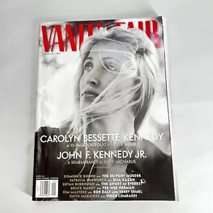 Vanity Fair Magazine JFK Jr Remembrance Carolyn Bessette Sept 1999 Read - Picture 1 of 15