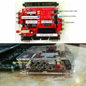V2 Super Gun JAMMA CBOX Converter to SNK Joypad Saturn Joypad fit for Game Board - Picture 1 of 9