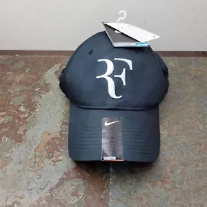 Nike RF Roger Federer Mütze Kappe Riemen hinten schwarz weiß Logo Legacy91 Tennis - Bild 1 von 16