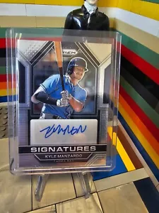 2023 Prizm Signatures Auto #SIG-KM Kyle Manzardo - Tampa Bay Rays - Bild 1 von 2