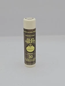 Sun Bum Coconut Lip Balm Sun Protection Spf 30 Full Size Chapstick New Sealed - Picture 1 of 1